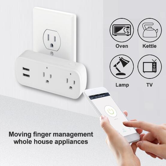 Phone switch timing plug voice control USB socket